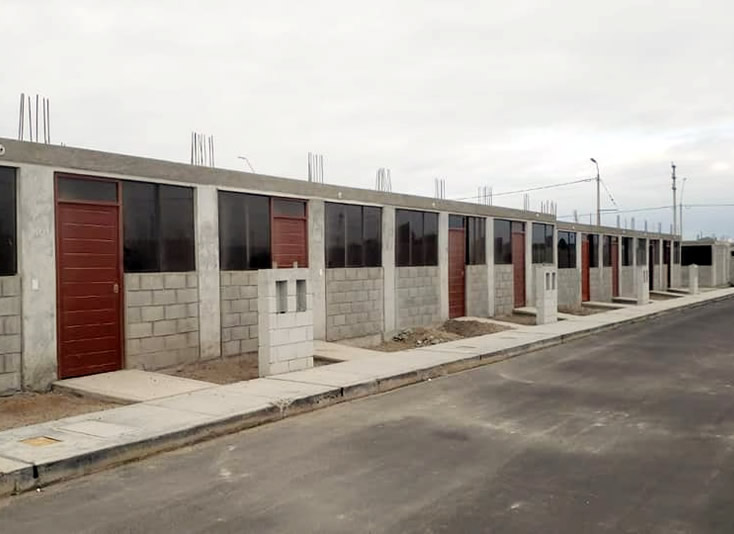 Modulos ministerio de vivienda proyecto chincha